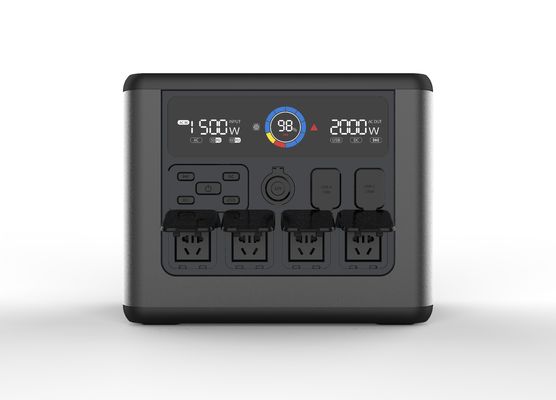 Good price 100V 1800WH Portable Power Station With Lithium Iron Phosphate Battery 19.6kg online