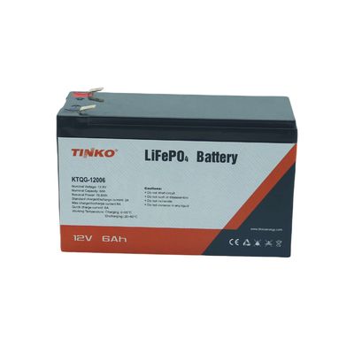 quality 6.8AH 12 Volt Lithium Iron Phosphate Battery With Protection Board Used As Back Up Power factory