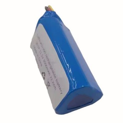 Good price 3S1P 11.1V 2000mAh Cylindrical Custom 18650 Battery Pack Rechargeable Battery Cell online
