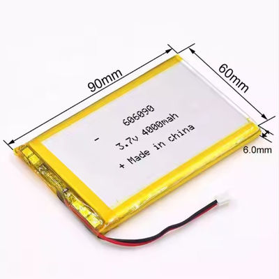 Good price Rechargeable 3.7V 606090 Li Polymer Battery 4000mAh for Consumer Electronics online